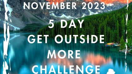 Product image for 5 Day Get Outside More Challenge November 2023