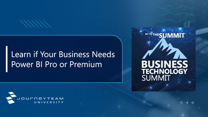 Product image for BTS: What is the Difference Between Power BI Pro and Premium?