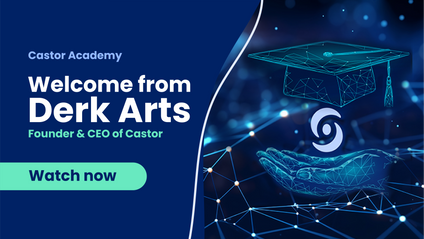 Product image for 1.1 Welcome from Derk Arts, founder and CEO of Castor