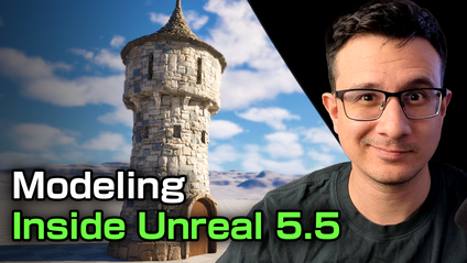Product image for Modeling a Medieval Tower in Unreal Engine 5