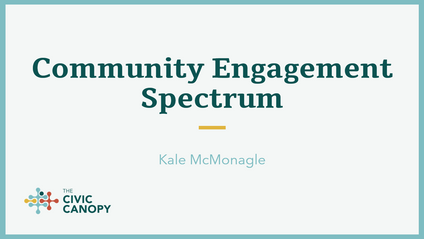 Product image for Community Engagement Continuum