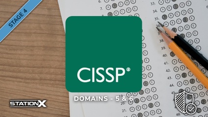 Product image for CISSP Easy/Mid practice questions: Domain 5 & 6