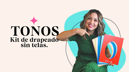 Product image for Kit de drapeado sin telas TONOS.