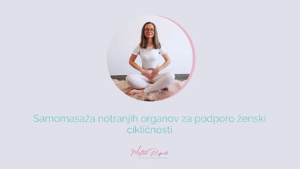 Product image for Samomasaža notranjih organov za podporo ženski cikličnosti