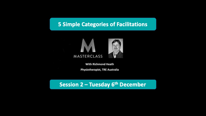 Product image for TRE Masterclass -5 Simple Categories of Facilitations