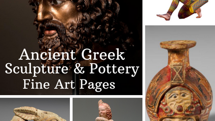 Product image for Ancient Greek Sculpture and Pottery Fine Art Pages
