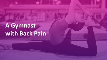 Product image for A Gymnast With Back Pain