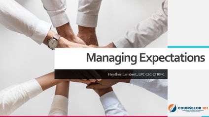 Product image for Managing Expectations