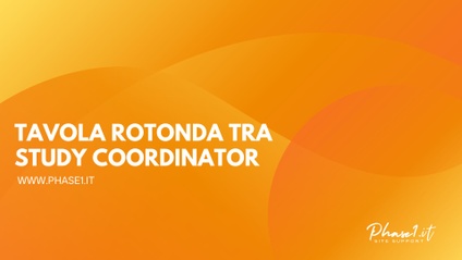 Product image for Tavola Rotonda tra Study Coordinator 2024