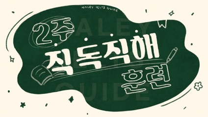 Product image for 2주 직독직해 훈련하기