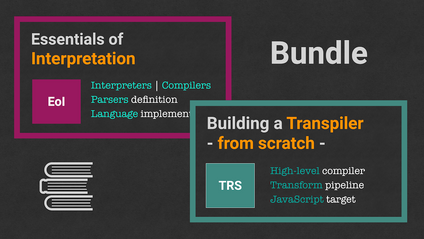 Product image for Interpreters &amp; Transpilers in JavaScript