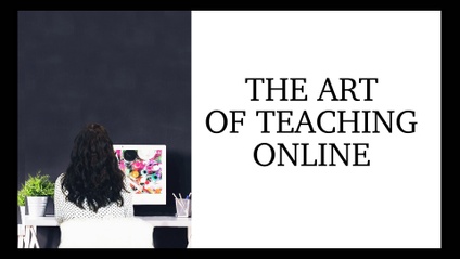 Product image for The Art of Teaching Online SUMMER/FALL 2025