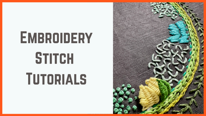 Product image for Embroidery Stitch Tutorials