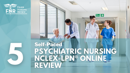 Product image for NCLEX-LPN Psychiatric Nursing