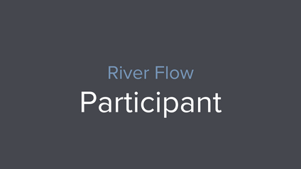 Product image for River Flow: Participant