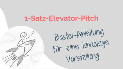 Product image for 1-Satz-Elevator-Pitch