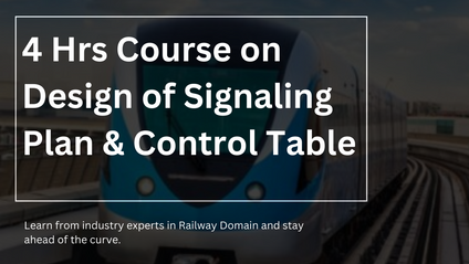 Product image for 4 Hrs Design of Signaling Plan & Control Table