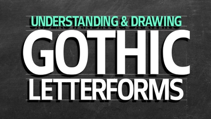 Product image for Understanding & Drawing Gothic Letterforms