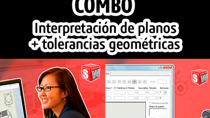 Product image for Combo Curso de Tolerancias Geométricas + Interpretación de Planos