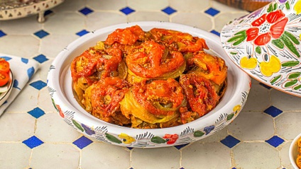 Product image for Moroccan Chicken Tagine with Onions and Tomatoes (Makfoul)