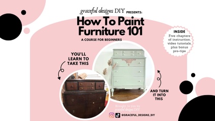 Product image for How to Paint Furniture For Beginners