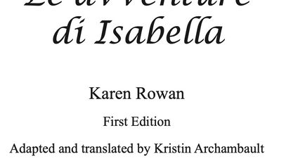 Product image for Le avventures di Isabella