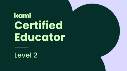 Product image for Kami Certified Educators Level 2