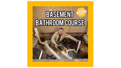 Product image for Basement Bathroom Course