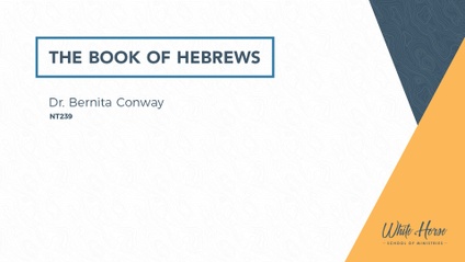 Product image for NT239 - The Book of Hebrews