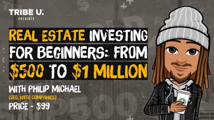 Product image for Real Estate Investing For Beginners: From $500 To $1 Million