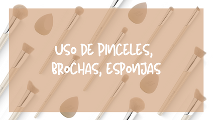Product image for Usos y Cuidados de las Brochas, pinceles y esponjas