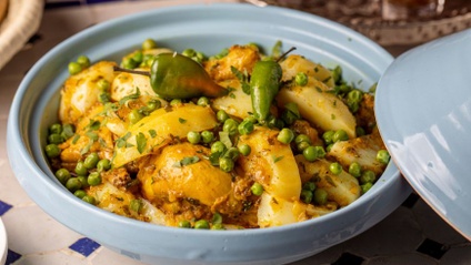 Product image for Moroccan Chicken Tagine with Potatoes and Peas