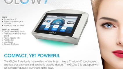 Product image for NPM紋髮儀器型號：GLOW7 NPM紋髮課程〡NPM Device：GLOW7 NPM HFS Hair Follicle Simulation Course