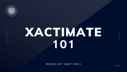 Product image for FREE Xactimate 101