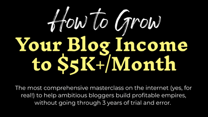 Product image for How to Grow Your Blog to $5k+ Months