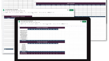 Product image for Easy Budget Binder (Spreadsheets) 