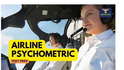 Product image for Psychometric Test Prep for Pilots - Airline Pilot Aptitude Test