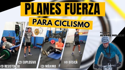 Product image for PLANES ENTRENAMIENTO de FUERZA específica para CICLISMO