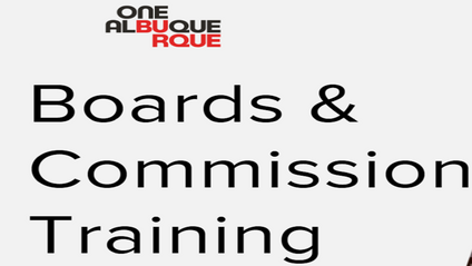 Product image for CABQ Boards and Commissions Training