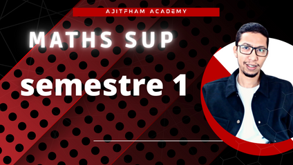 Product image for maths sup : semestre 1