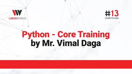Product image for Python Core Training by Mr. Vimal Daga - Oct 2023