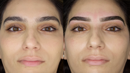 Product image for Freehand Mapping Tutorial - Straight Eyebrows (model: Danielle)