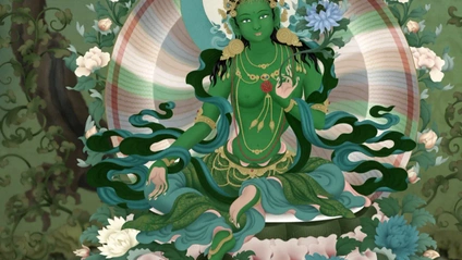 Product image for Embracing Compassion:  Green Tara Weekend Retreat 2024