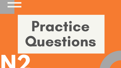 Product image for JLPT N2 Practice questions