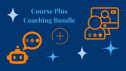 Product image for ChatGPT for Complete Beginners Course + Private 1:1 Coaching Bundle