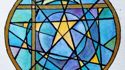 Product image for Stained Glass Star