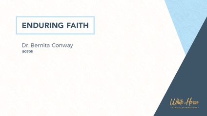 Product image for SG705 - Enduring Faith