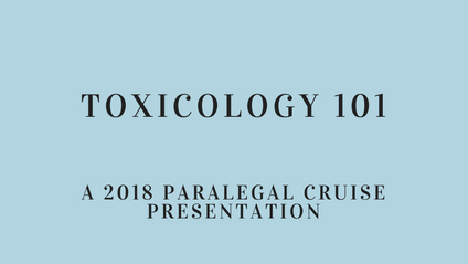 Product image for Toxicology 101