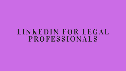Product image for LinkedIn for Legal Professionals