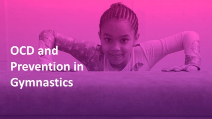 Product image for Osteochondritis dissecans (OCD) and prevention in Gymnastics (Gymnasts, Parents, Coaches)